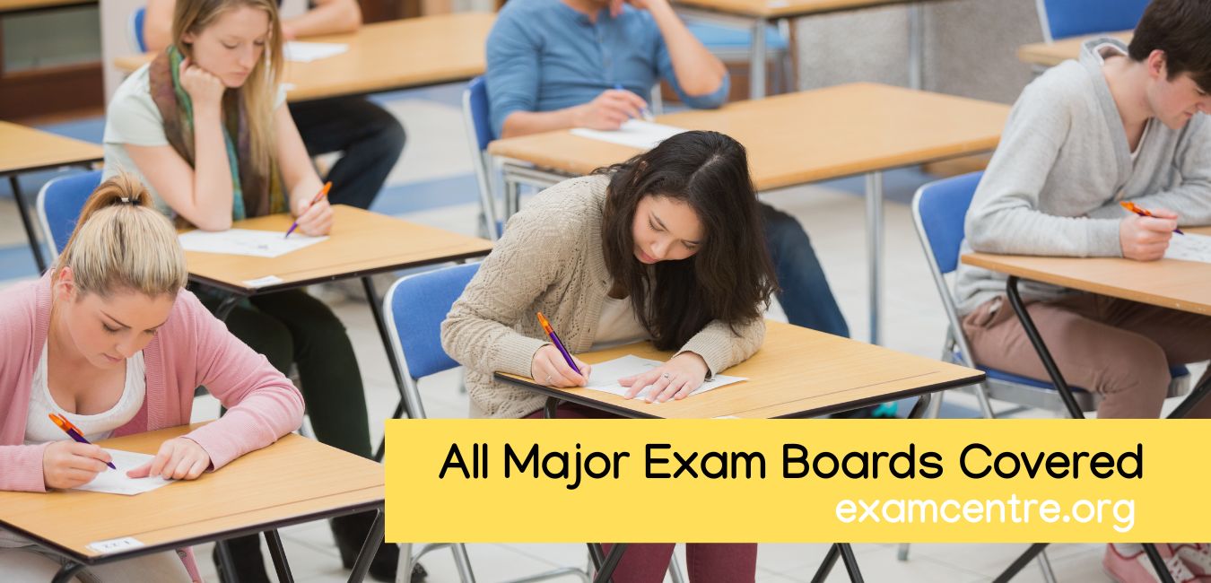 Exam Centre for OCR, WJEC, AQA, Cambridge and Eduqas
